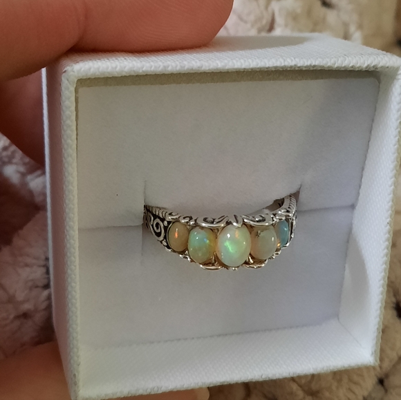 5 ALARM FIRE OPAL RING!!! - Picture 4 of 11